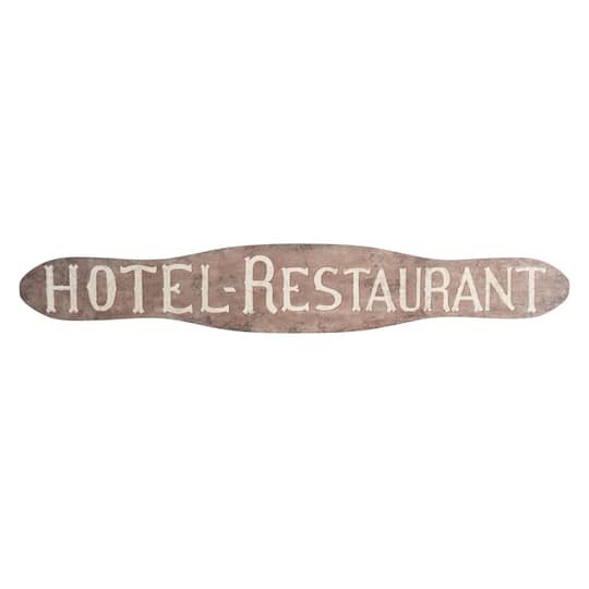 Natural Hotel Restaurant Vintage Wood Wall Art